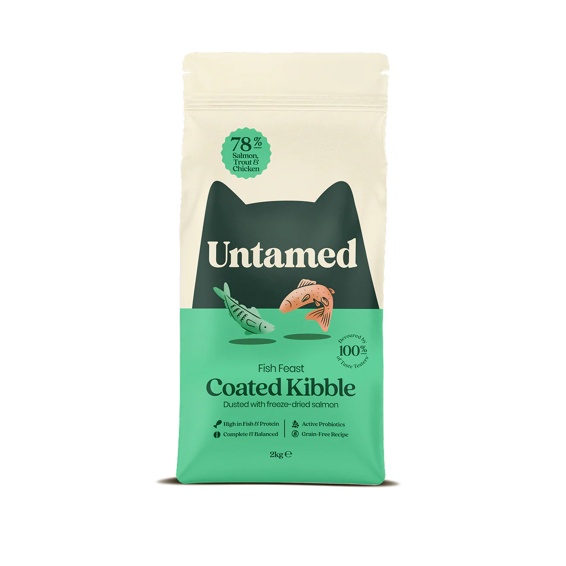 Fish Feast Coated Kibble 2kg - Image 2