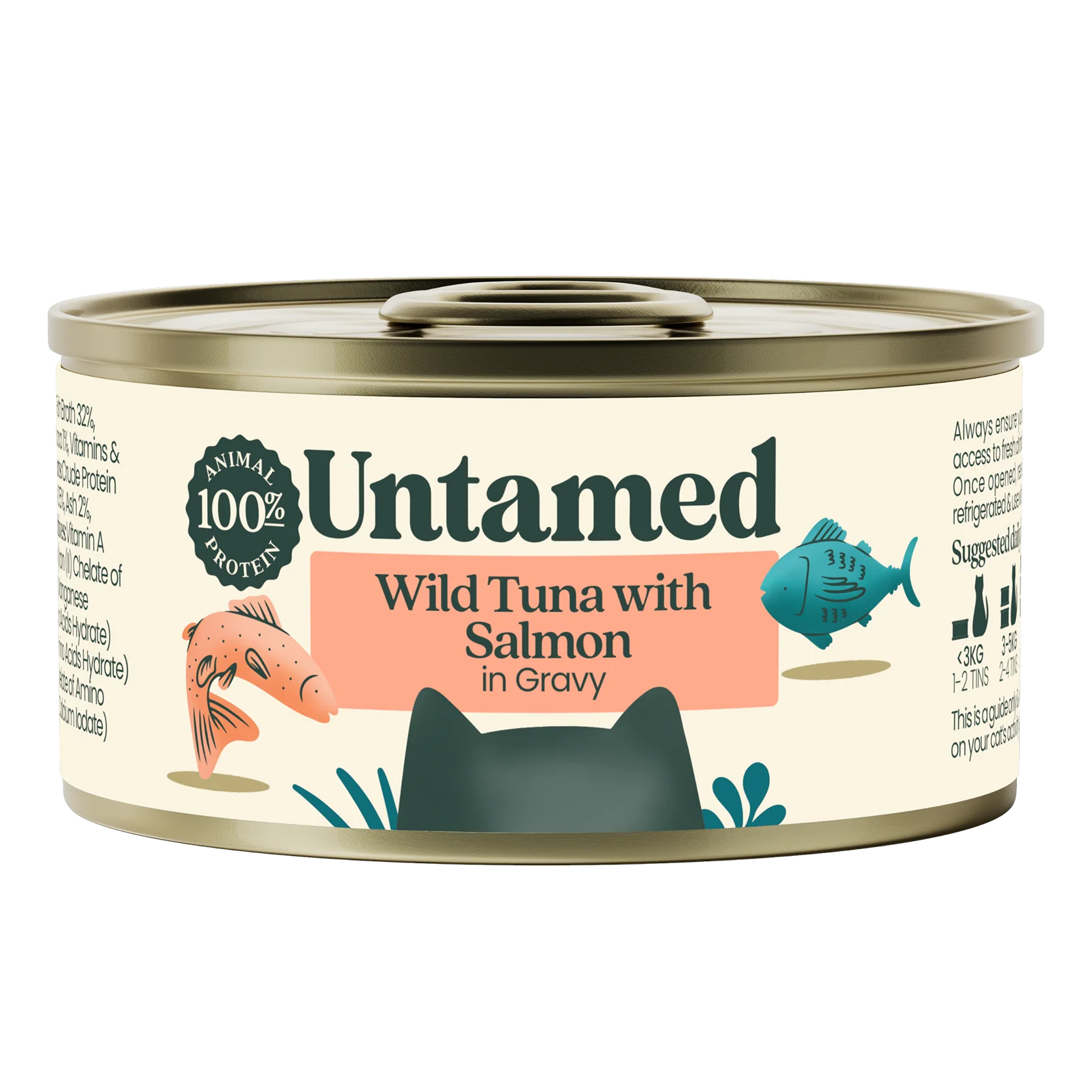 Wild Tuna with Salmon (in Gravy)
